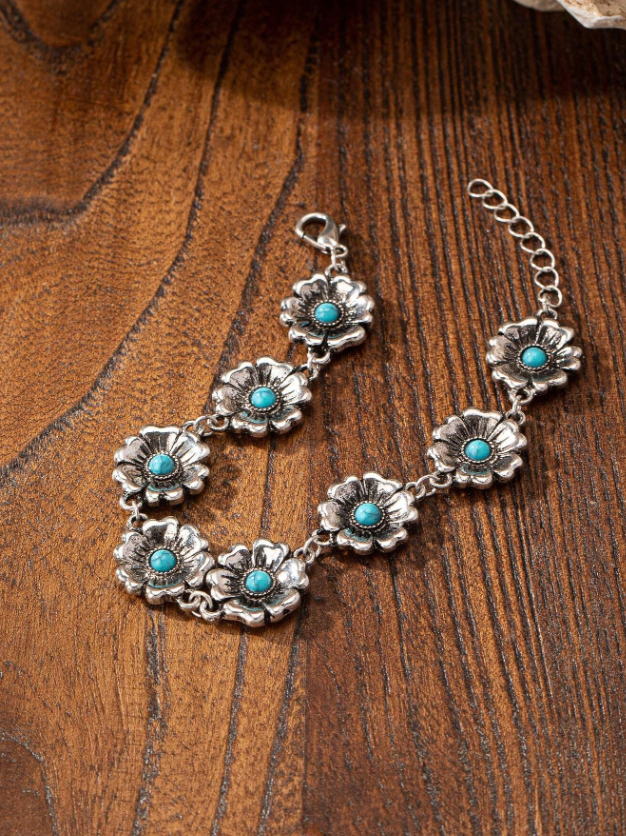 B15 Flower Link Bracelet