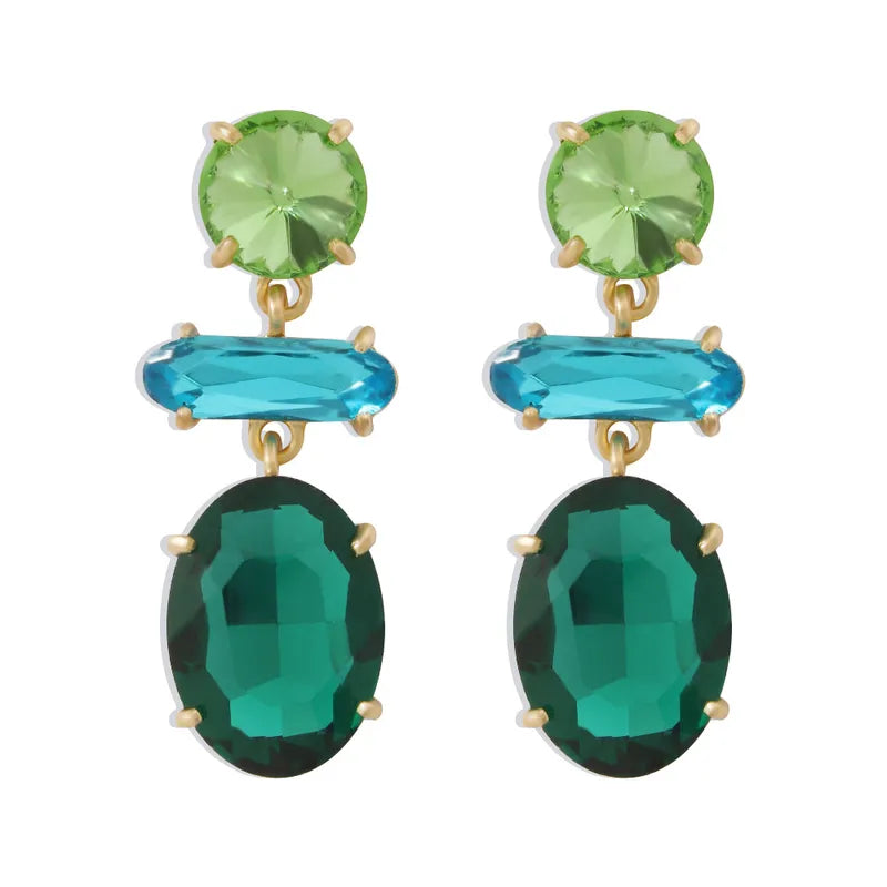 E7 Big Diamonds Drop Earrings