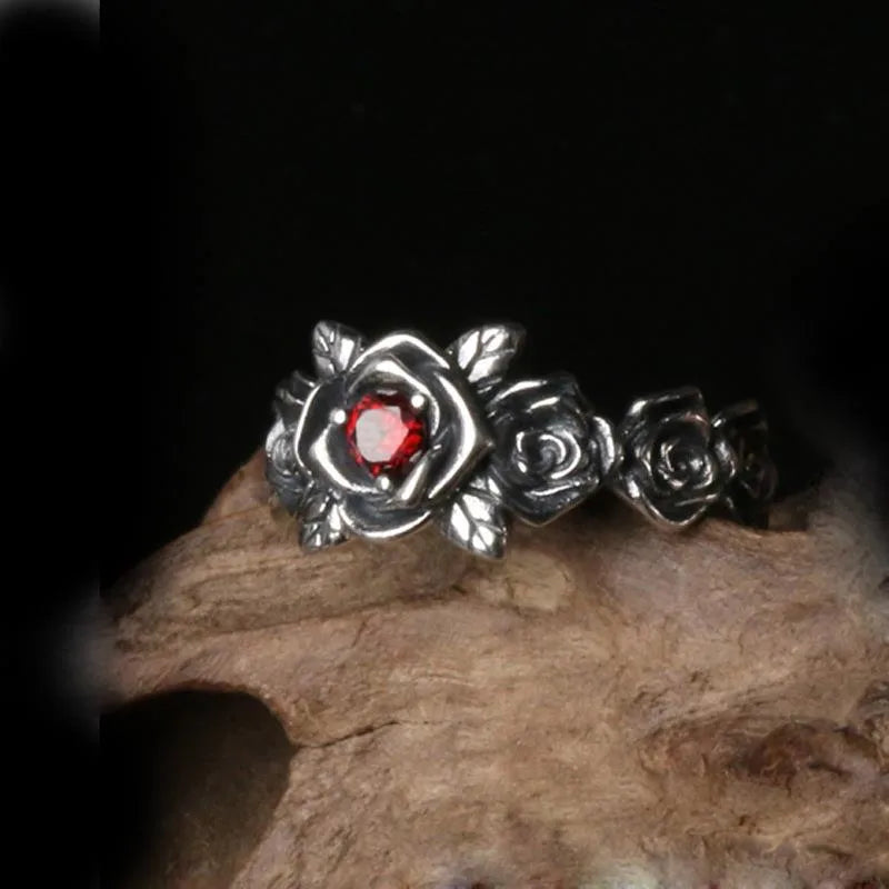 R3 Zircon Alloy Rose Adjustable Ring