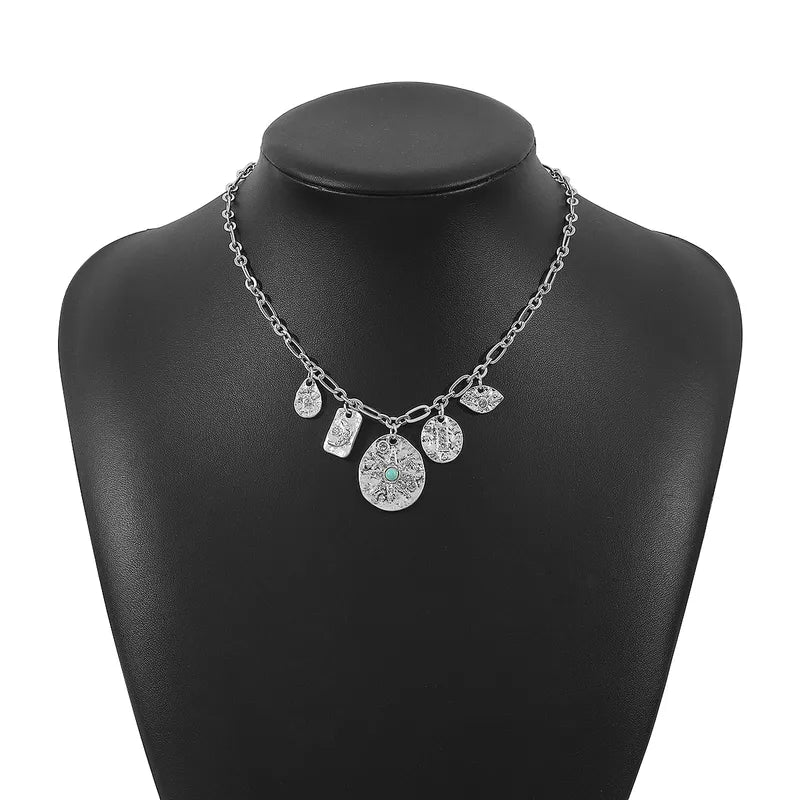 N10 Star Moon Pendant Necklace